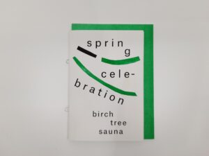 NETbook 3: Spring Celebration, Birch, Tree, Sauna